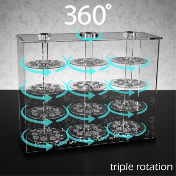 TripleTower Vitrine für 68 eurer LEGO® Figuren 16-20-32