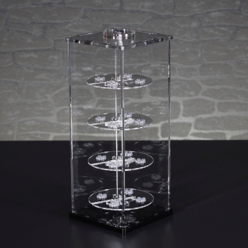SingleTower Vitrine für 16 eurer LEGO® Sammelserien Figuren