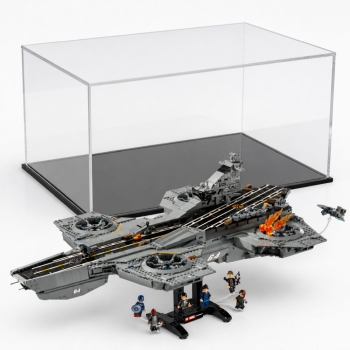 Acryl Vitrine für LEGO® ǀ Marvel S.H.I.E.L.D.-Helicarrier 76354 B/T/H 740x490x340 mm