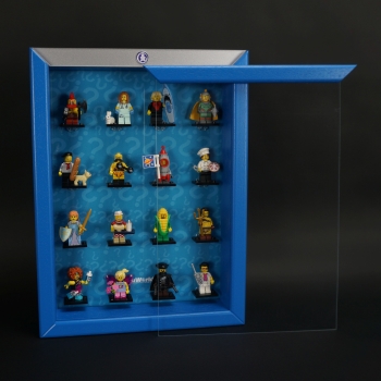 ClickCase Vitrine für LEGO® Serie 17 (71018) mit 16 Figurenhalter