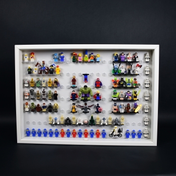 ClickCase size XL Click System mit 147 Figurenhalter WEIß / WEIß 06048
