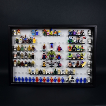 ClickCase size XL Click System mit 147 Figurenhalter SCHWARZ / WEIß 06052