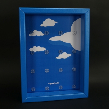 ClickCase Vitrine für LEGO® Serie Simpsons2 (71009) mit 16 Figurenhalter