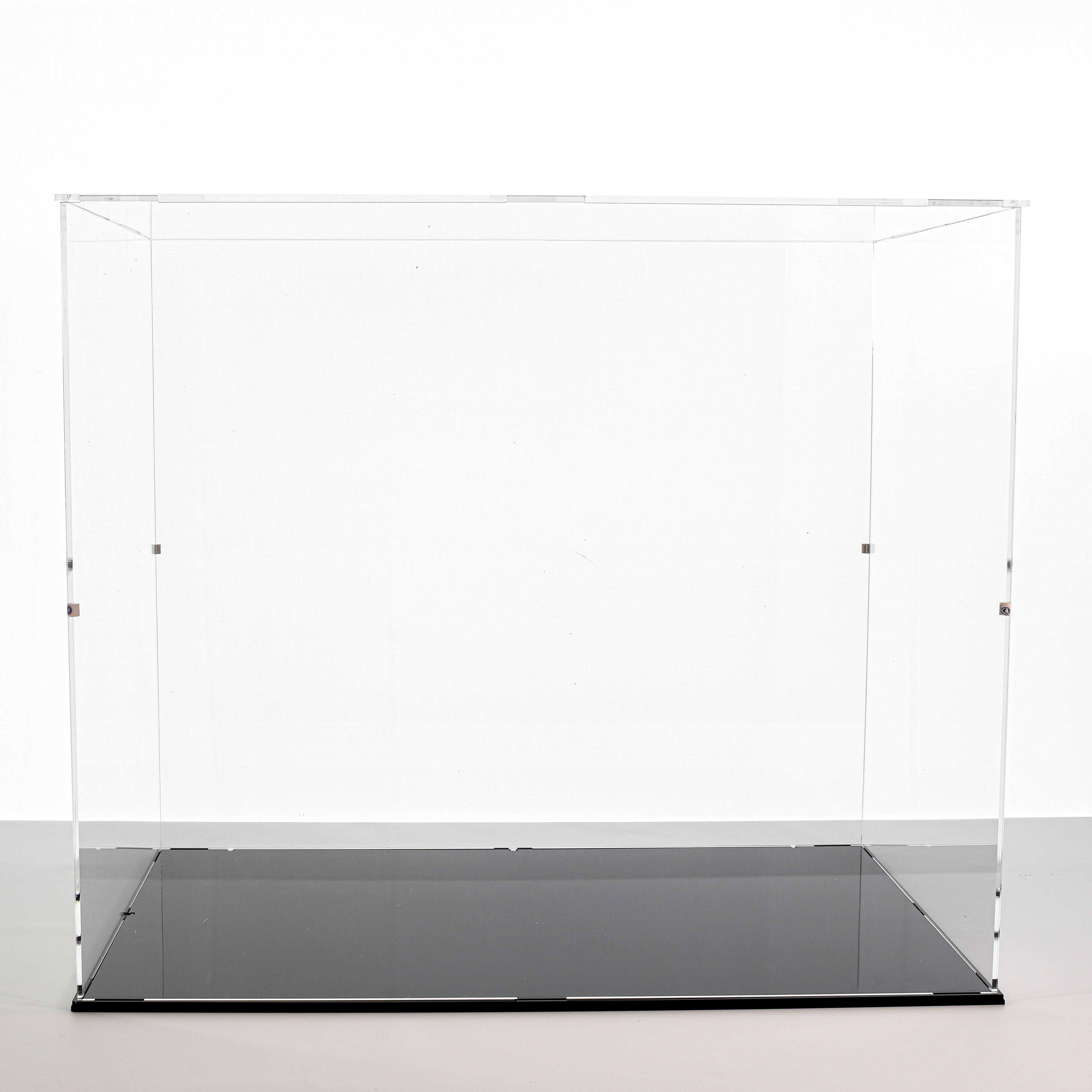 Vitrine Für Sammlerstücke Acryl Vitrine Mit 2 Ablagen – Transparent, 40,6x30,5x91,4 Cm, Stabil, Vielseitig, Für Sammlerstücke & Deko, Einfache Montage