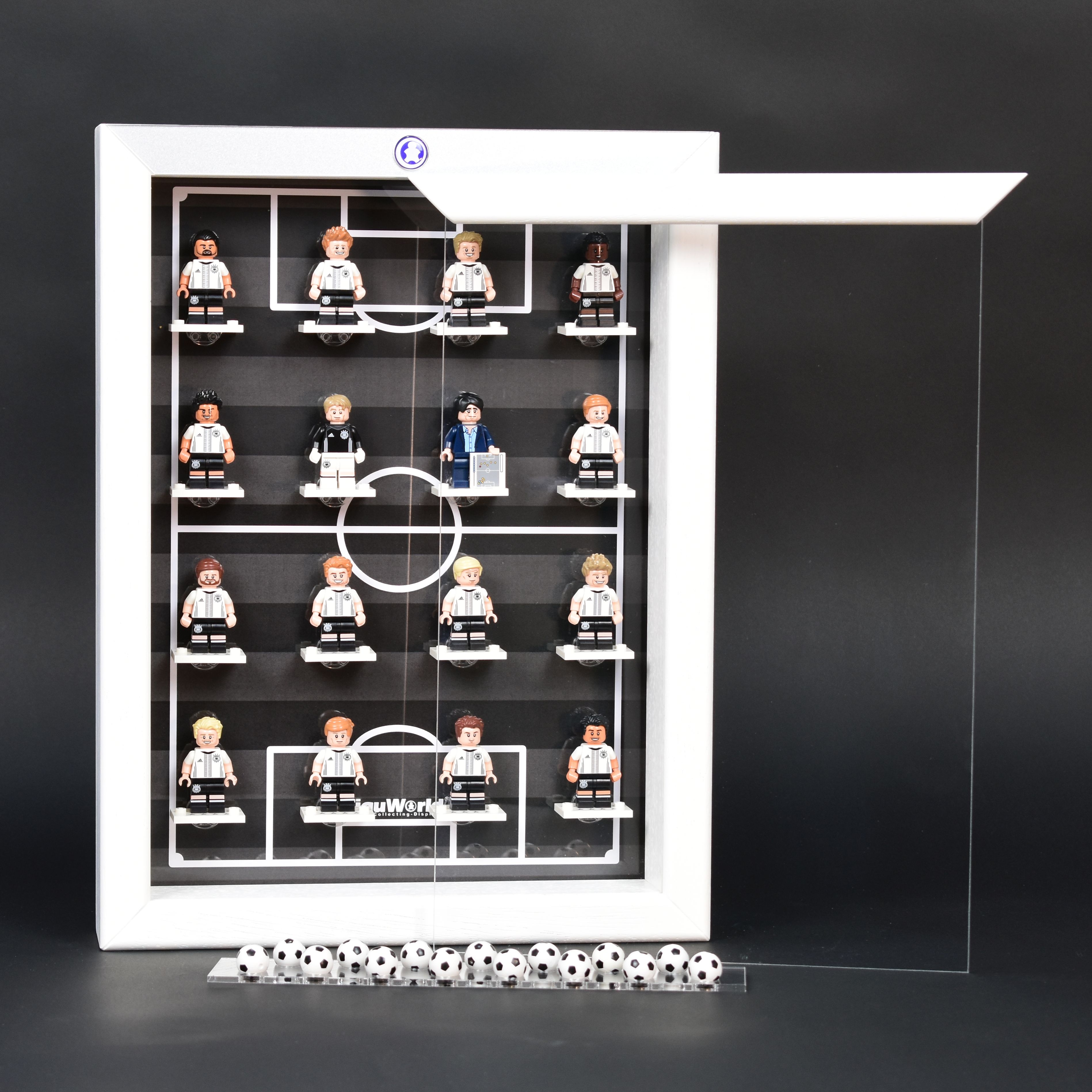 Figu World Click Vitrine Weiss