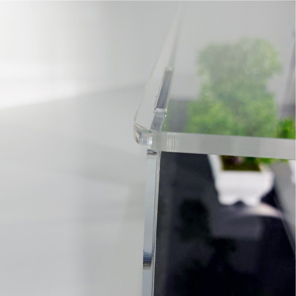 Acryl Vitrine für LEGO Star Wars™ Nachbildung des Mandalorianer Helms 75328 B/T/H 190x190x240 mm