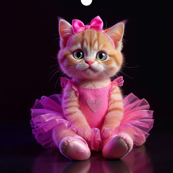 SKIVA Frontscheibe passend für IKEA® KALLAX Regal ballerina cat 0016