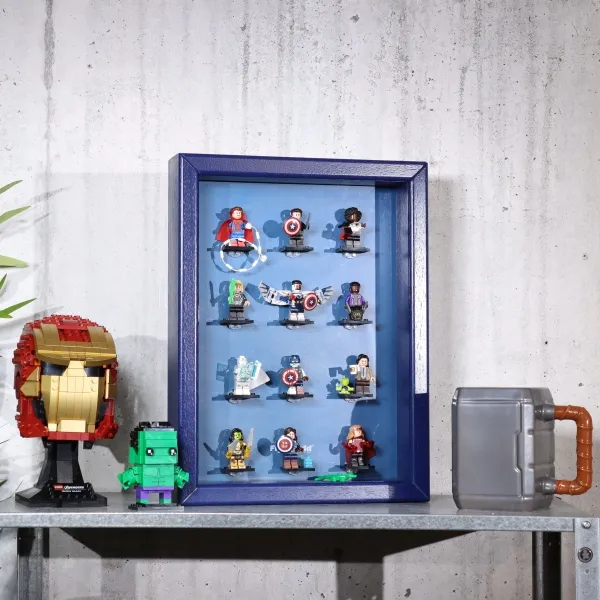 ClickCase Vitrine für LEGO® Minifiguren Marvel Studios 71031 mit 12 Figurenhalter