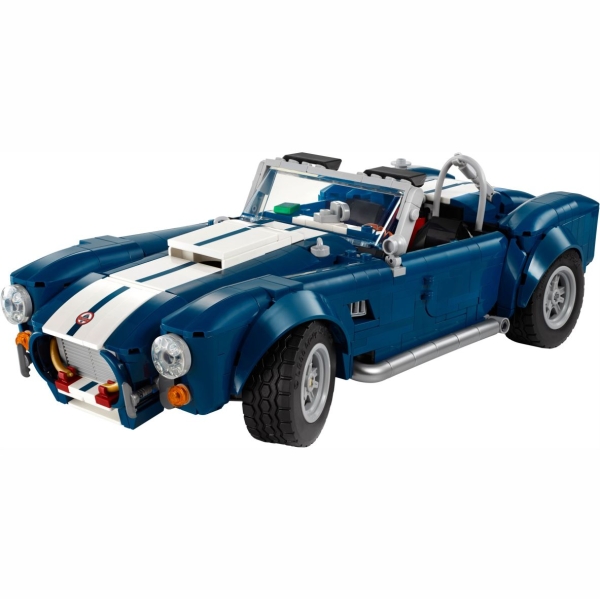 Acryl Vitrine für LEGO® Icons Shelby Cobra 427 S/C 10357 B/T/H 340x190x140 mm