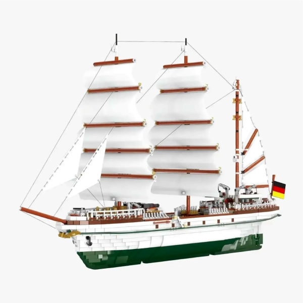 Acryl Vitrinen XXL für Blue Brixx Gorch Fock 104471 B/T/H 890x290x540 mm