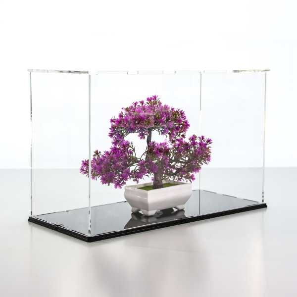 Acryl Vitrine für LEGO® Volkswagen T2 Campingbus 10279 T/B/H 190x390x240 mm