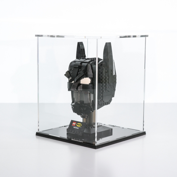 Acryl Vitrine für LEGO® DC Batman™ Batman Helm 76182 T/B/H 190x190x240 mm