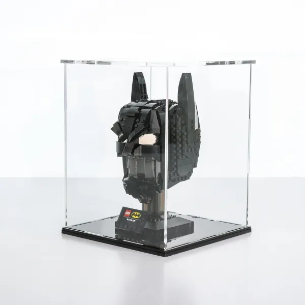 FiguSafe Vitrine für LEGO® DC Batman™ Batman Helm 76182 T/B/H 200x200x250 mm 012