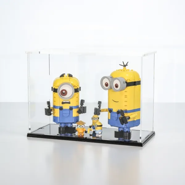 FiguSafe Vitrine für LEGO® Minions Set 75551 T/B/H 130x280x200 mm 024