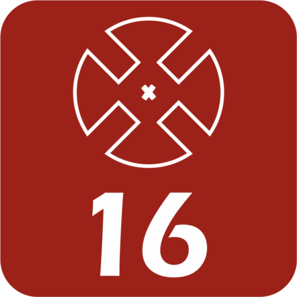 ClickCase Vitrine für LEGO® Serie 7 (8831) mit 16 Figurenhalter