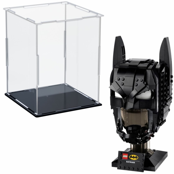 Acryl Vitrine für LEGO® DC Batman™ Batman Helm 76182 B/T/H 190x190x240 mm