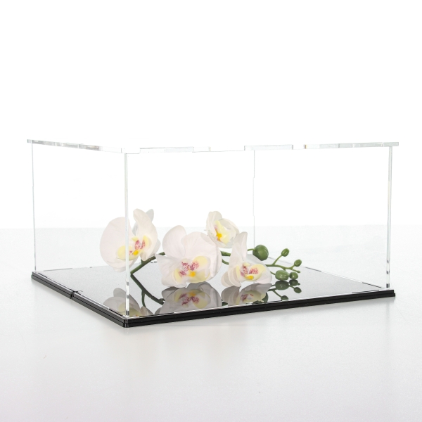 Acryl Vitrine für LEGO® Ideas Modells Schreibmaschine 21327 T/B/H 340x340x190 mm