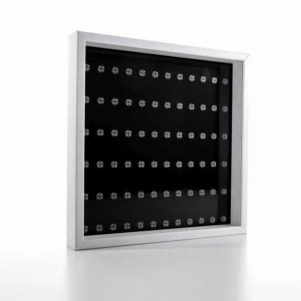 ClickCase size L mit 72 Figurenhalter WEIß / SCHWARZ