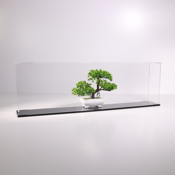 Acryl Vitrine für COBI 4823 Schiff Prinz Eugen Heavy Cruiser B/T/H 790x140x240 mm