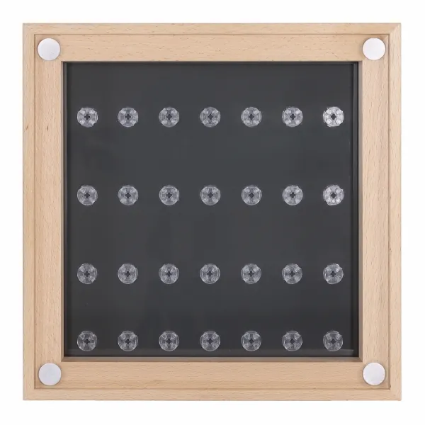 Click Vitrine PLUS Natur 300x300x60mm für 28 Lego® Figuren Click Vitrine PLUS Natur 300x300x60mm für 28 Lego® Figuren