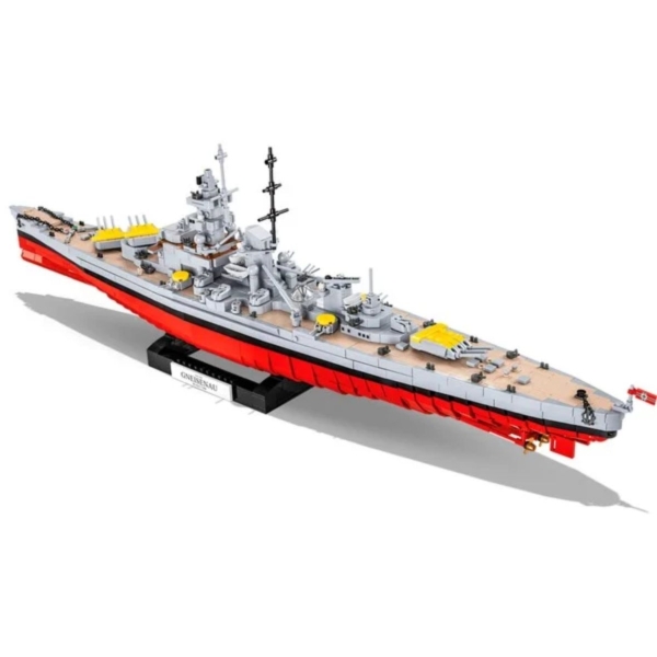 Acryl Vitrine für Cobi #4835 Battleship Gneisenau B/T/H 840x190x290 mm