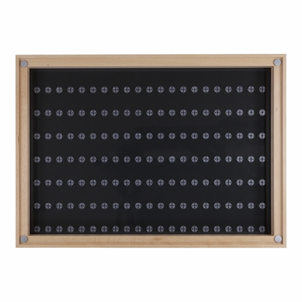 Click Vitrine PLUS Natur 500x700x60mm für 147 Lego® Figuren