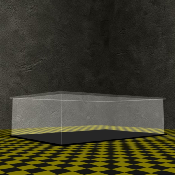 Acryl Vitrine für CaDA Mercedes-AMG 402862 B/T/H 640x440x190 mm