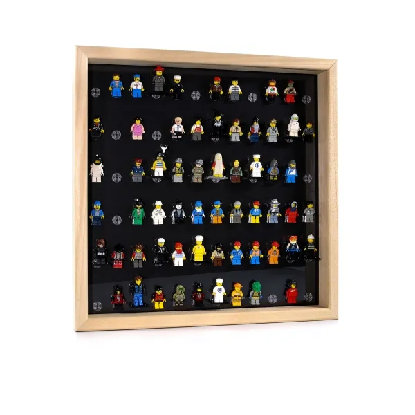 ClickCase size L mit 72 Figurenhalter NATUR/ SCHWARZ 06175