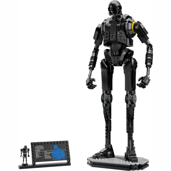 Acryl Vitrine für LEGO® Star Wars™ Sicherheitsdroide K-2SO 75434 B/T/H 190x290x440 mm