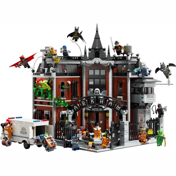 Acryl Vitrine für LEGO® DC Batman™ Arkham Asylum™ 76300 B/T/H 340x290x340 mm