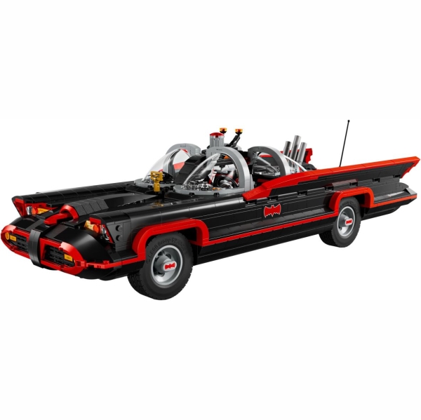 Acryl Vitrine für LEGO® Batmobil™ aus der 60er-Jahre-Fernsehserie 76328 B/T/H 540x240x190 mm