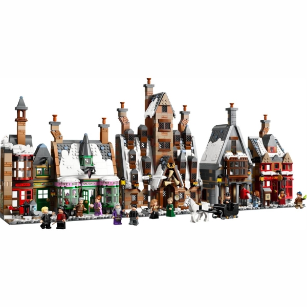 Acryl Vitrine für LEGO® Harry Potter™ Dorf Hogsmeade™ – Sammleredition 76457 B/T/H 790x190x390 mm