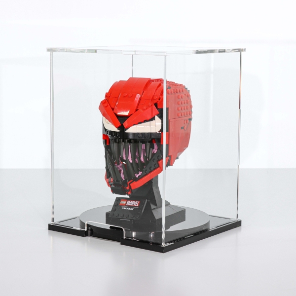 Acryl Vitrine Twister20-20#25 für LEGO® Marvel Spider-Man – Carnage 76199 T/B/H 193x200x250 mm
