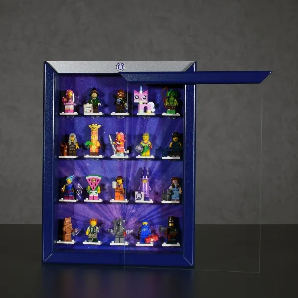 ClickCase Vitrine für LEGO® Serie Movie 2 (71004) mit 20 Figurenhalter