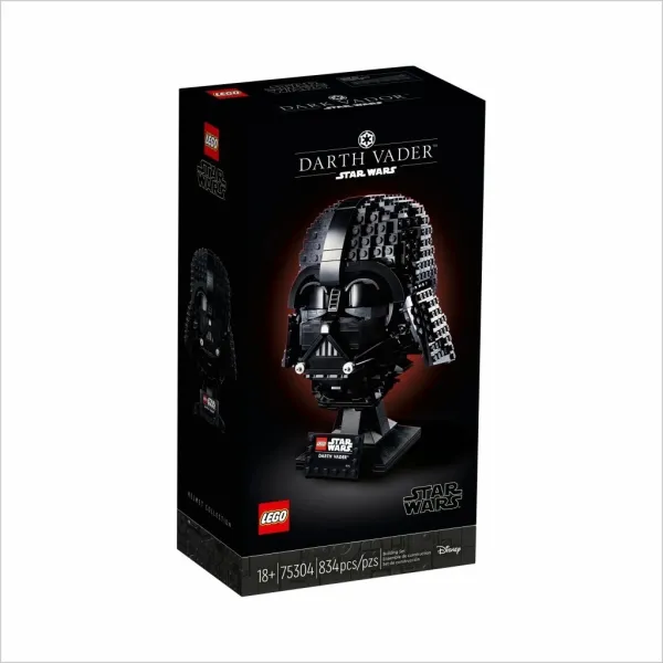 FiguBundle Vitrine + LEGO® Star Wars 75304 Darth Vader™ Helm