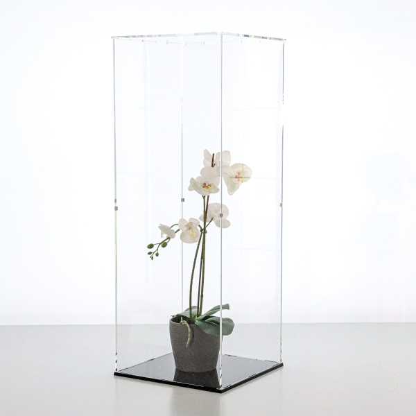 Acryl Vitrine XXL für LEGO® Marvel Spider-Man – Daily Bugle 76178 T/B/H 340x340x890 mm