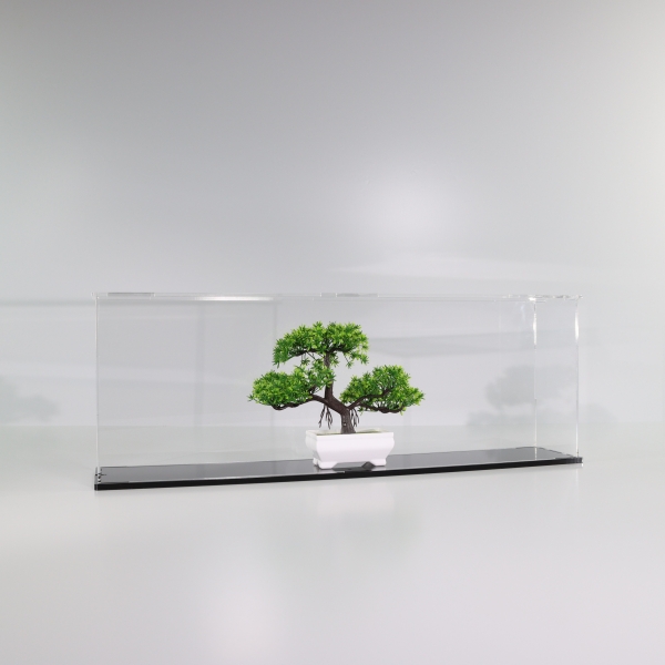 Acryl Vitrine für COBI 4820 # HMS Warspite B/T/H 690x140x240 mm