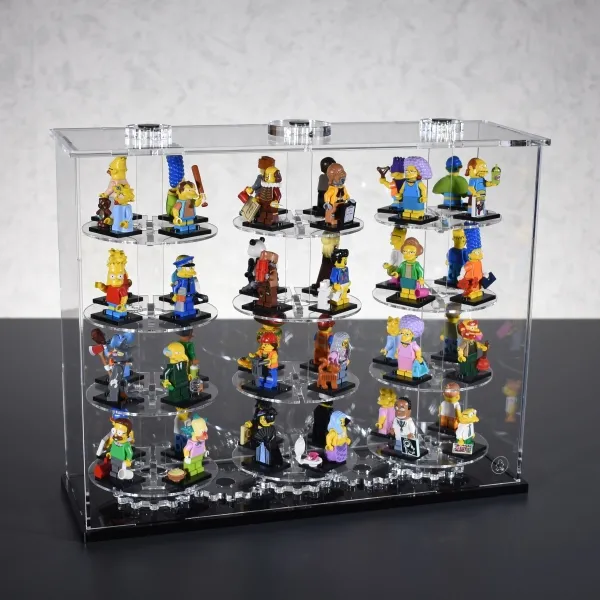 TripleTower Vitrine für 48 eurer LEGO® Figuren 16-16-16