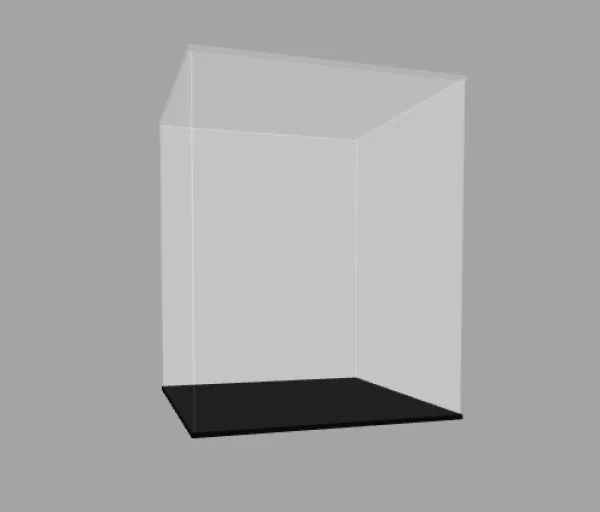 Acryl Vitrine für LEGO® Star Wars™ Princess Leia (Boushh) Helm 75351 T/B/H 190x190x240 mm