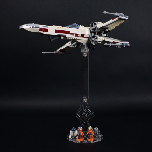 SpaceHolder® aus Plexiglas H4 Höhe 30,0 cm für eure LEGO Modelle