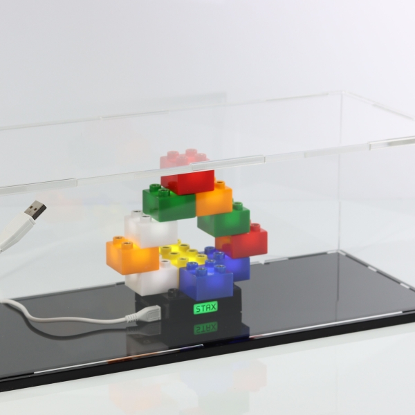 Acryl Vitrine für LEGO® BrickHeadz T/B/H 90x290x140 mm