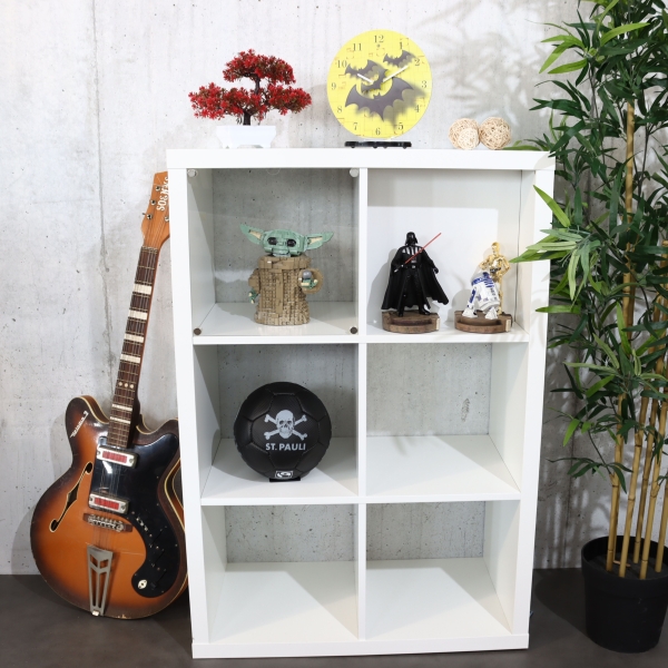 SKIVA Rückwand passend für IKEA® KALLAX Gläser gelb 0183
