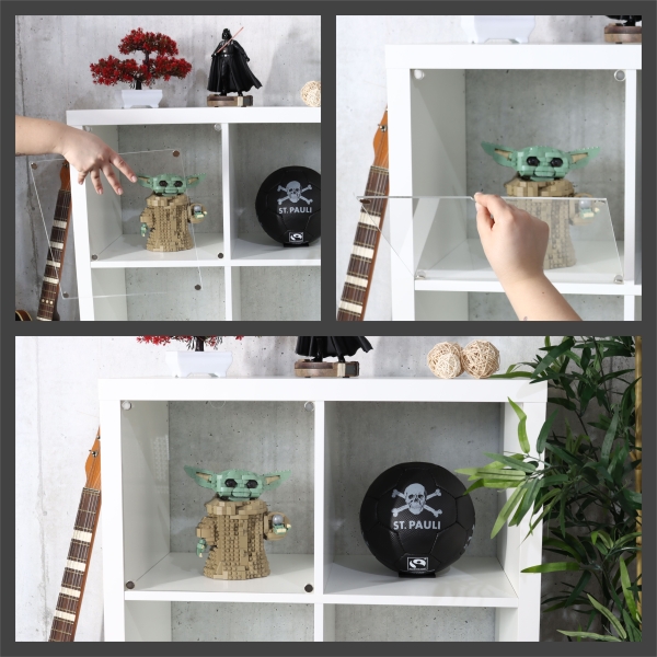 SKIVA Rückwand passend für IKEA® KALLAX die fallenden Herbstblätter 0185