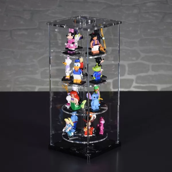 SingleTower Vitrine für 18 eurer LEGO® Sammelserien Figuren