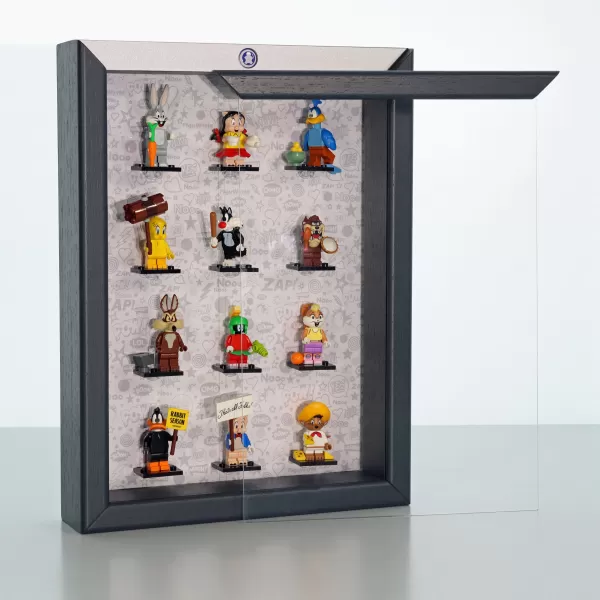 ClickCase Vitrine für LEGO® Serie Looney Tunes (71030) mit 12 Figurenhalter