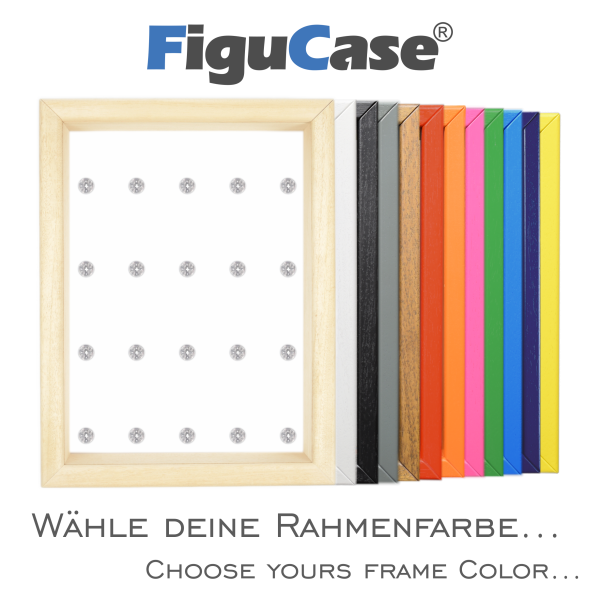 ClickCase Vitrine für LEGO® Serie 1 (8683) mit 16 Figurenhalter