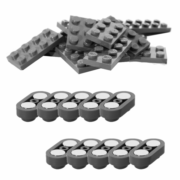 MagnetInlay für IKEA SANNAHED Rahmen 25 x 25 cm designed für LEGO® minifiguren
