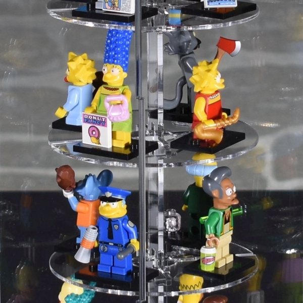 SingleTower Vitrine für 16 eurer LEGO® Sammelserien Figuren