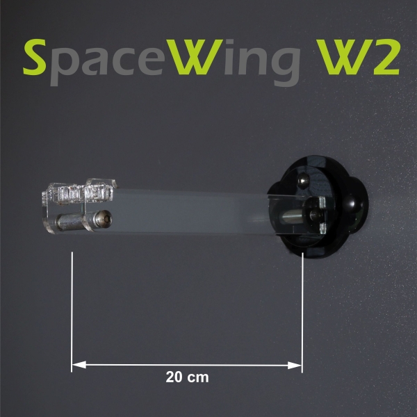 SpaceWing® W2 aus Plexiglas für eure LEGO Modelle Tiefe: 20.0 cm