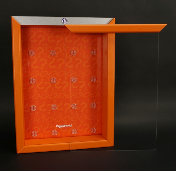 ClickCase Vitrine für LEGO® Serie 4 (8804) mit 16 Figurenhalter
